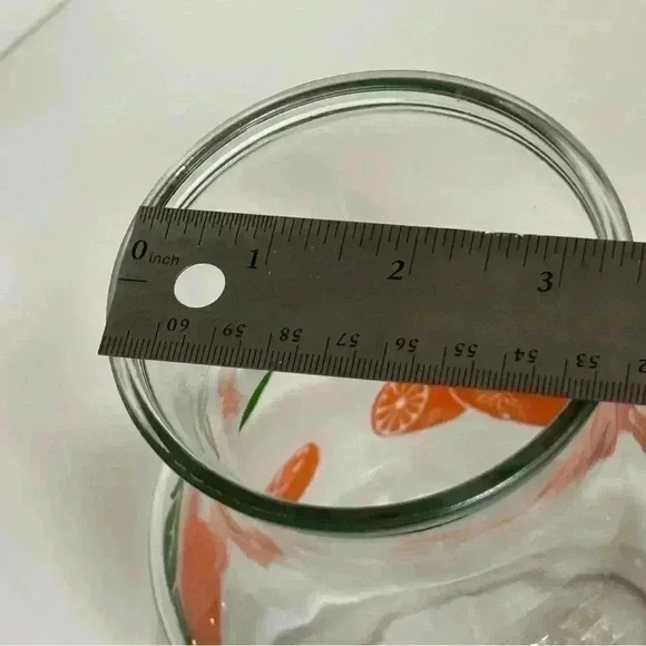 Anchor Hocking 1987 large retro style orange juice pitcher - Picture 5 of 6